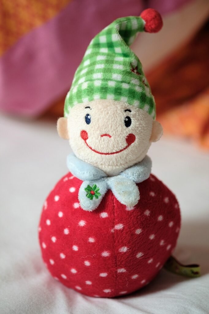 toy doll, roly-poly, child, toy, figure, doll, balance